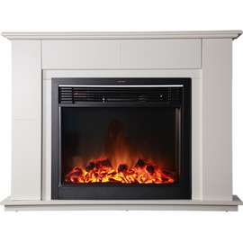 Камин InterFlame Blanc (Бланк) белый с JUPITER 26 GLS BL Камин InterFlame Blanc (Бланк) белый с JUPITER 26 GLS BL