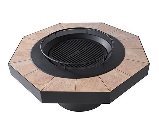 Камин Fireplace 27 центральный островной