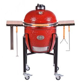 Гриль Monolith Classic Pro c боковыми столиками и ножками (Монолит) Гриль Monolith Classic Pro c боковыми столиками и ножками (Монолит)