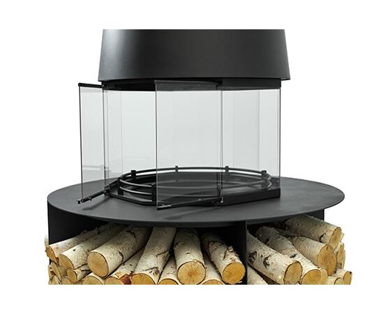 Камин Fireplace 29 с остеклением