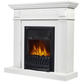 Камин Electrolux Bianco Classic (беленый дуб) с EFP/P-1020LS Камин Electrolux Bianco Classic (беленый дуб) с EFP/P-1020LS