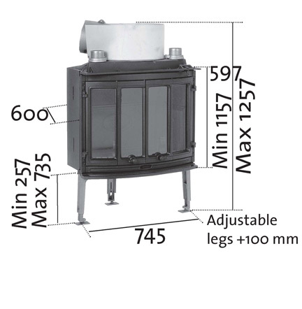 Топка Jotul (Йотул) I 18 Harmony Топка Jotul (Йотул) I 18 Harmony