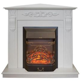 Камин RealFlame Dominica Corner WT с Majestic s Lux BL Камин RealFlame Dominica Corner WT с Majestic s Lux BL