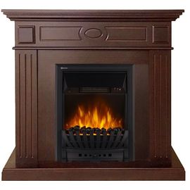 Камин Electrolux Bianco Classic (темный дуб) с EFP/P-1020LS Камин Electrolux Bianco Classic (темный дуб) с EFP/P-1020LS