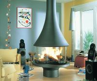 Камин Bordelet Marina 993 Центральный со стеклом