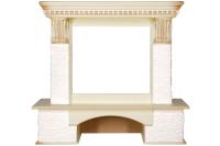 Портал Royal Flame Pierre Luxe - Сланец белый / Слоновая кость с патиной Портал Royal Flame Pierre Luxe - Сланец белый / Слоновая кость с патиной