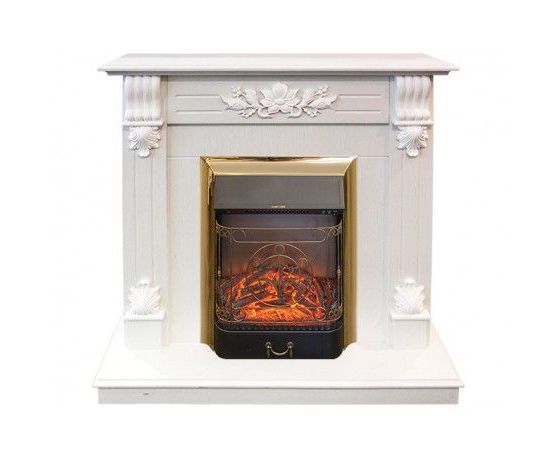 Камин RealFlame Ottawa WT с Majestic Lux BL S Камин RealFlame Ottawa WT с Majestic Lux BL S