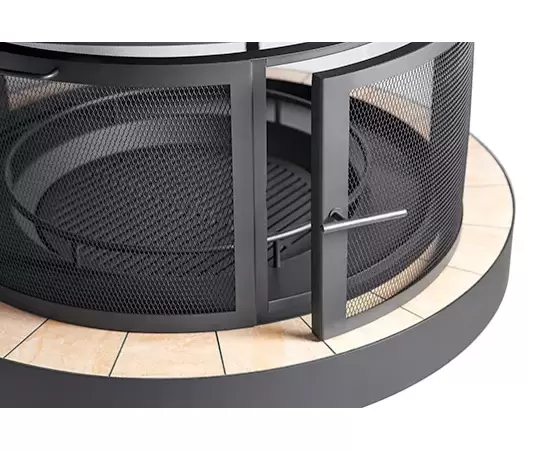 Камин Fireplace 27 центральный островной