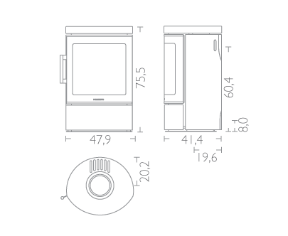 Печь HWAM 3110c