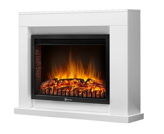 Камин Electrolux Simple 25 белый с очагом EFP/P - 2520LS Камин Electrolux Simple 25 белый с очагом EFP/P - 2520LS