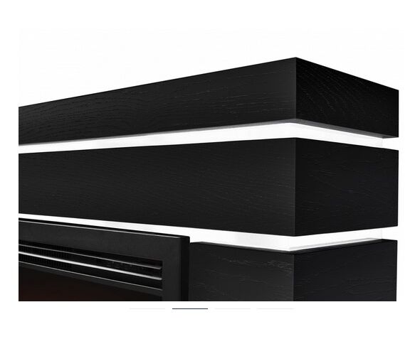 Камин Electrolux Moderno 25 черный дуб с очагом EFP/P - 2520LS Камин Electrolux Moderno 25 черный дуб с очагом EFP/P - 2520LS