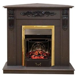 Камин RealFlame Dominica Corner DN с Majestic s Lux BR Камин RealFlame Dominica Corner DN с Majestic s Lux BR