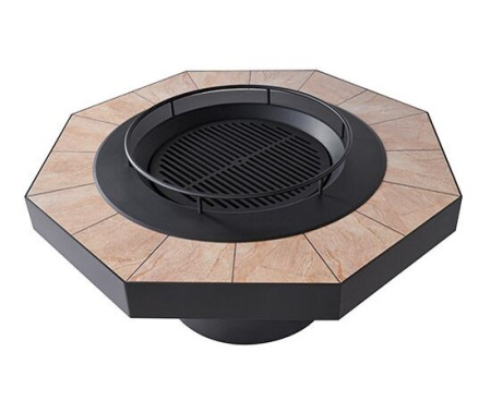 Камин Fireplace 27 центральный островной