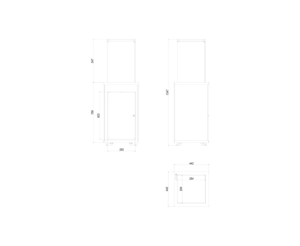 Газовый нагреватель Kratki PATIO MINI/M/G31/37MBAR/S Газовый нагреватель Kratki PATIO MINI/M/G31/37MBAR/S