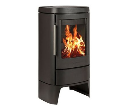 Печь HWAM 4520c на низком подиуме