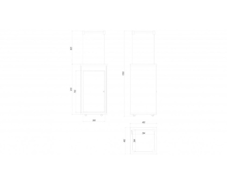 Газовый нагреватель Kratki PATIO/BASIC/G31/37MBAR