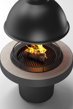 Камин островной SPHERE