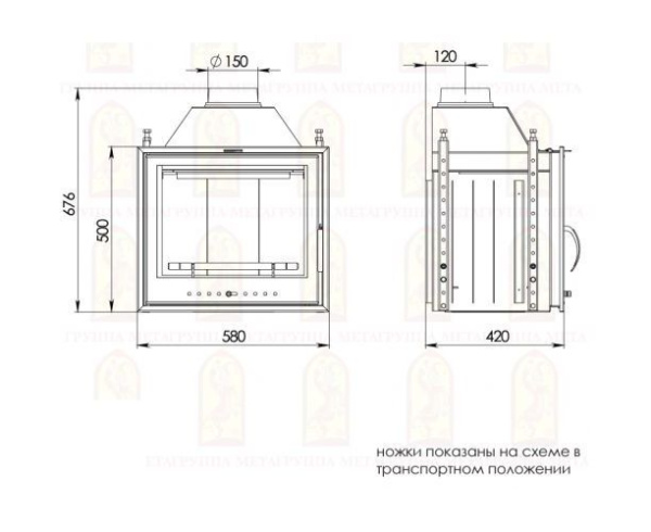 Топка Мета Эльба 609 Топка Мета Эльба 609