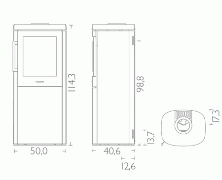 Печь HWAM 4540c