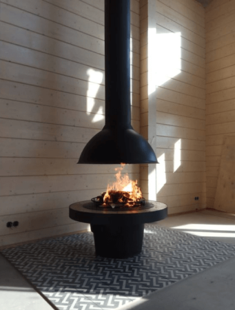 Камин островной SPHERE