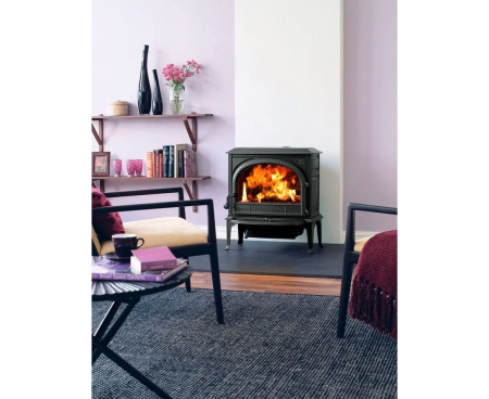 Печь-камин Jotul (Йотул) F 100 ECO LL SE слоновая кость