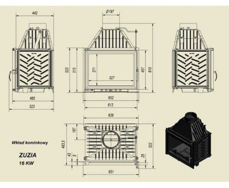Топка Kratki ZUZIA