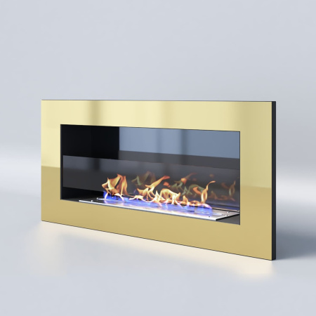 Декоративное стекло (стемалит) для биокамина Барокко встраиваемый