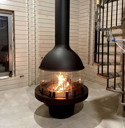 Камин островной SPHERE