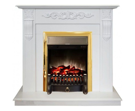 Камин RealFlame Dominica WT с Fobos s Lux BR
