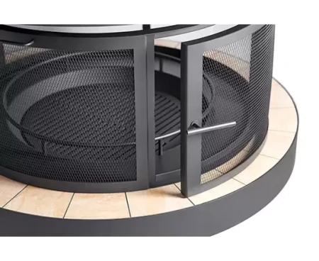 Камин Fireplace 27 центральный островной