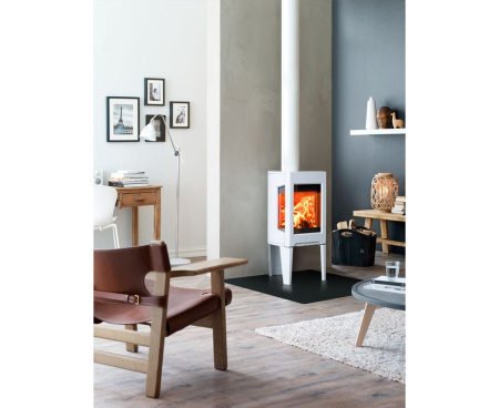 Печь-камин Jotul (Йотул) F 163 CB Clean Burn белый