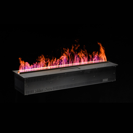 Электрический очаг Schönes Feuer 3D FireLine 1000 Blue (с эффектом cинего пламени)