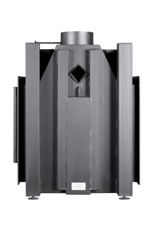 Топка ЭКОКамин АЛЬФА 700 три стекла подовая