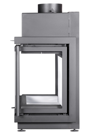 Топка ЭКОКамин АЛЬФА 700 три стекла подовая