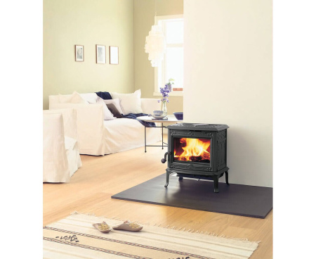 Печь-камин Jotul (Йотул) F 100 ECO LL SE слоновая кость