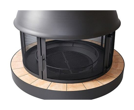 Камин Fireplace 01 центральный островной