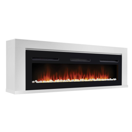 Камин Simple Long белый с очагом Electrolux Infinity EFP/P-1600ULS