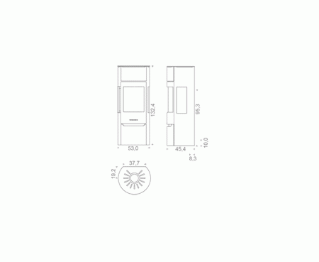 Печь WIKING Luma 5