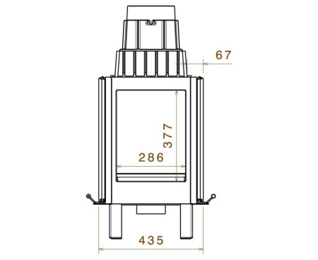 Топка LCI 11 G4 (LISEO CASTIRON)