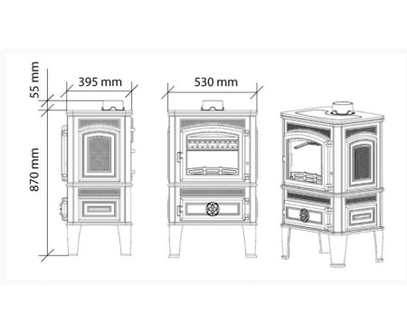 Печь Fireway Dacha