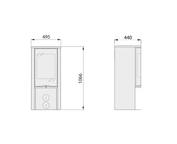 Печь-камин Contura 510G:3 Style Печь-камин Contura 510G:3 Style