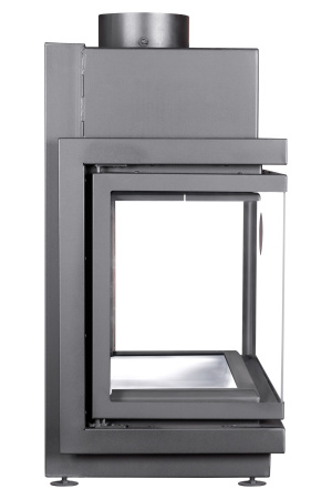 Топка ЭКОКамин АЛЬФА 700 три стекла подовая