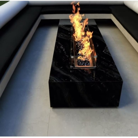 Стол-камин газовый